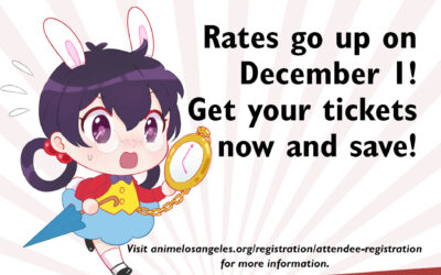 Ticket Rates are going up December 1st!!