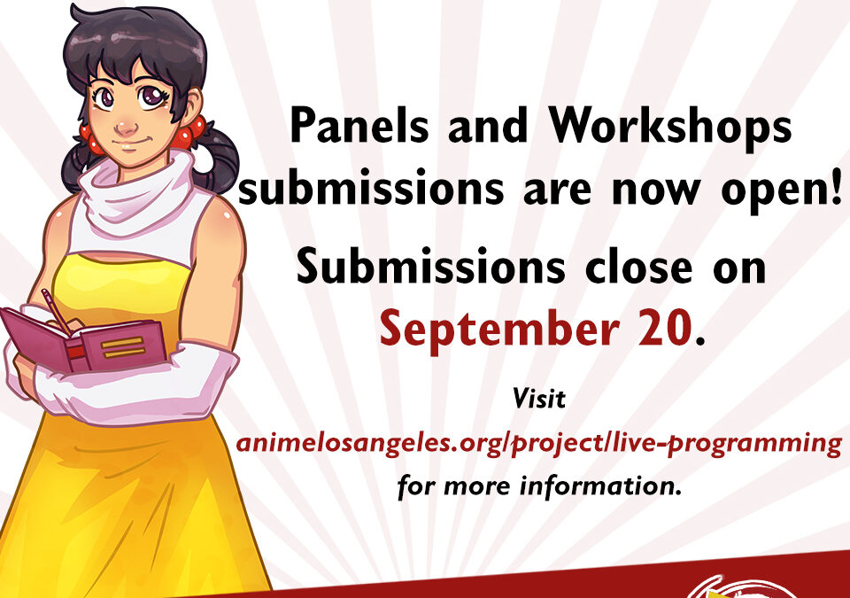 Panels/Workshops submissions now open!