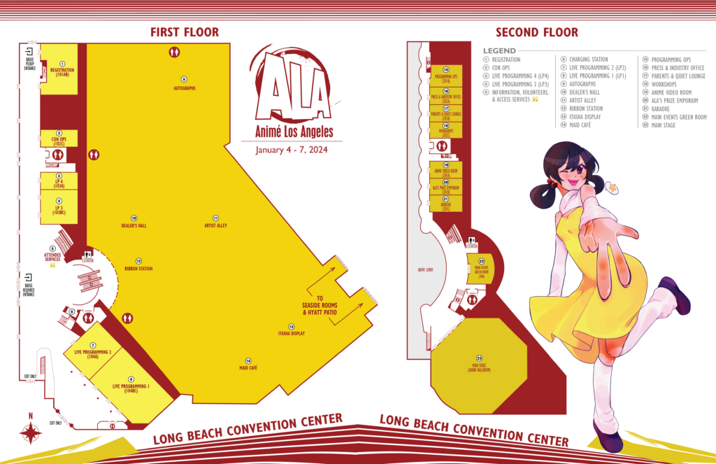 ALA 19 LBCC Interior Map
